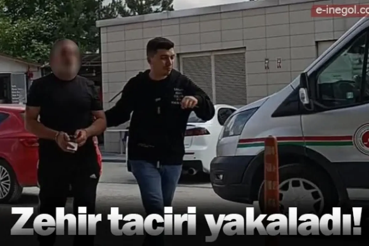 Zehir taciri yakaladı