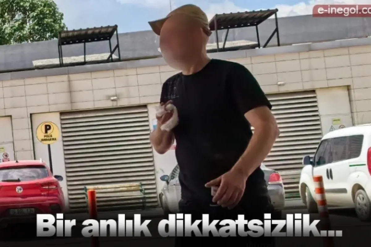 Bir anlık dikkatsizlik...