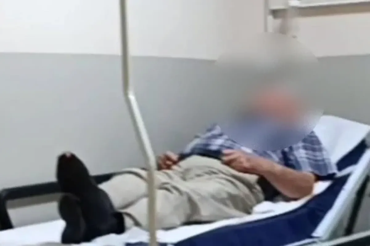 Bisikletten düştü! Ehliyetine el konuldu