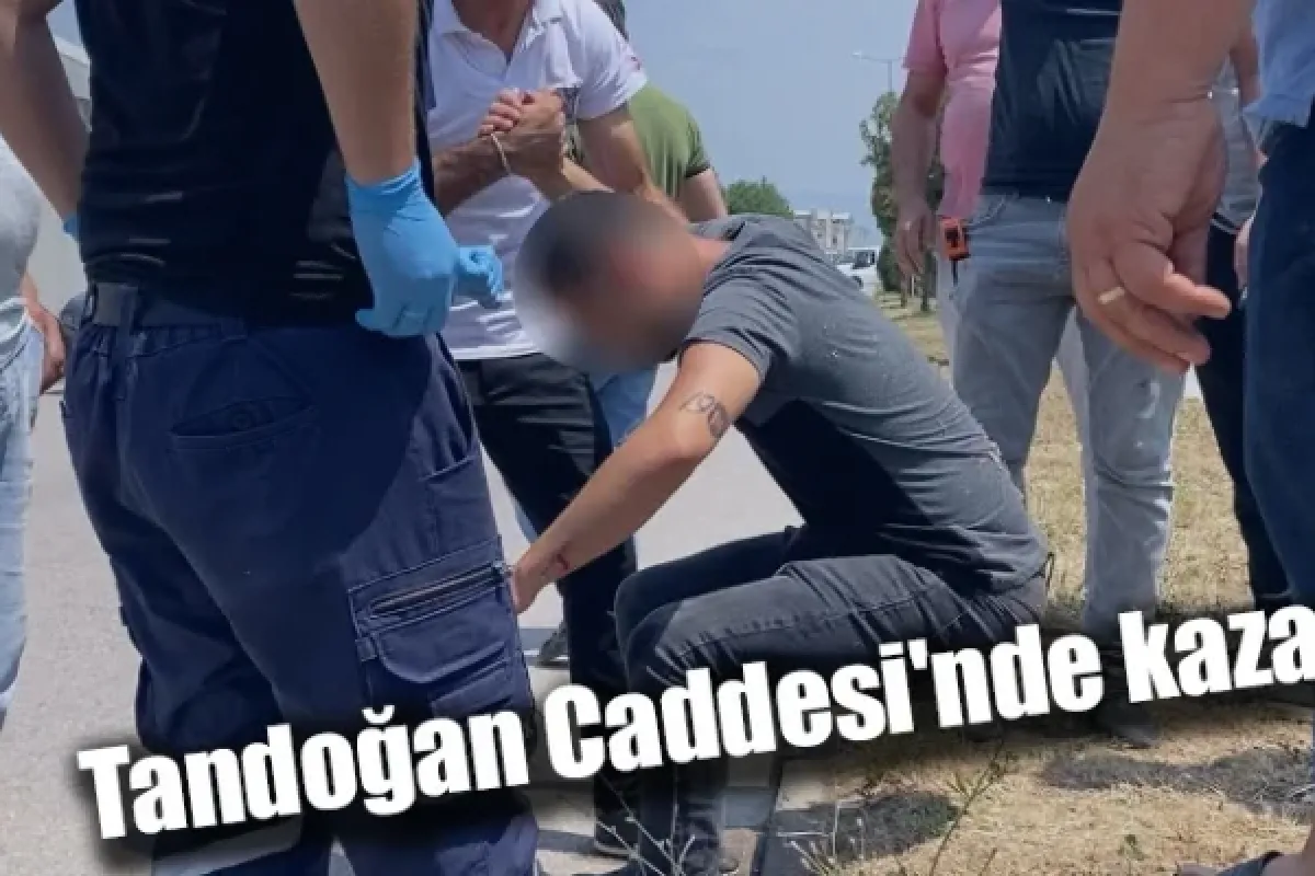 Tandoğan Caddesi'nde kaza
