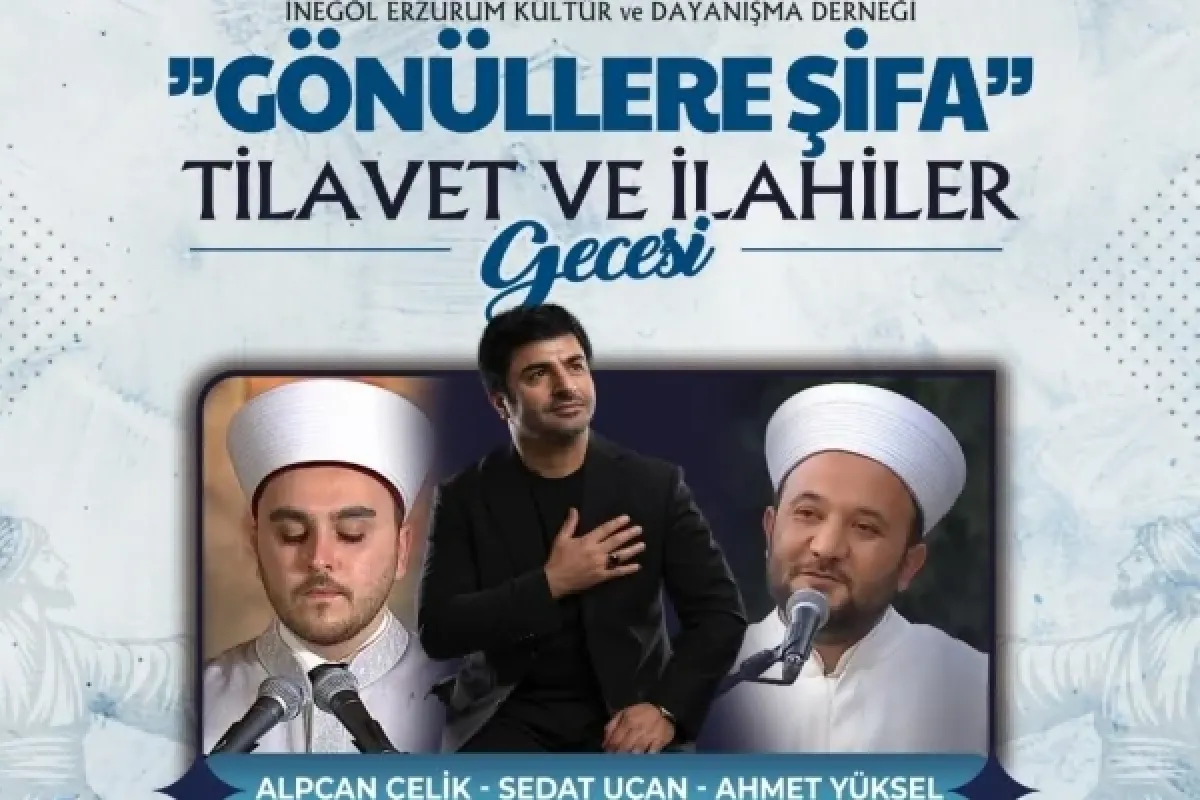 İnegöl Erzurumlular Derneği'nden Anlamlı Gece