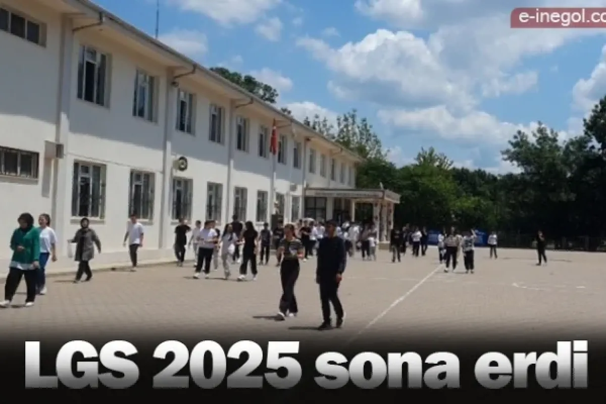 LGS 2025 sona erdi
