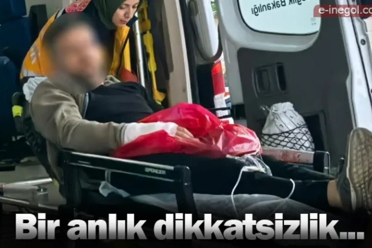 Bir anlık dikkatsizlik...