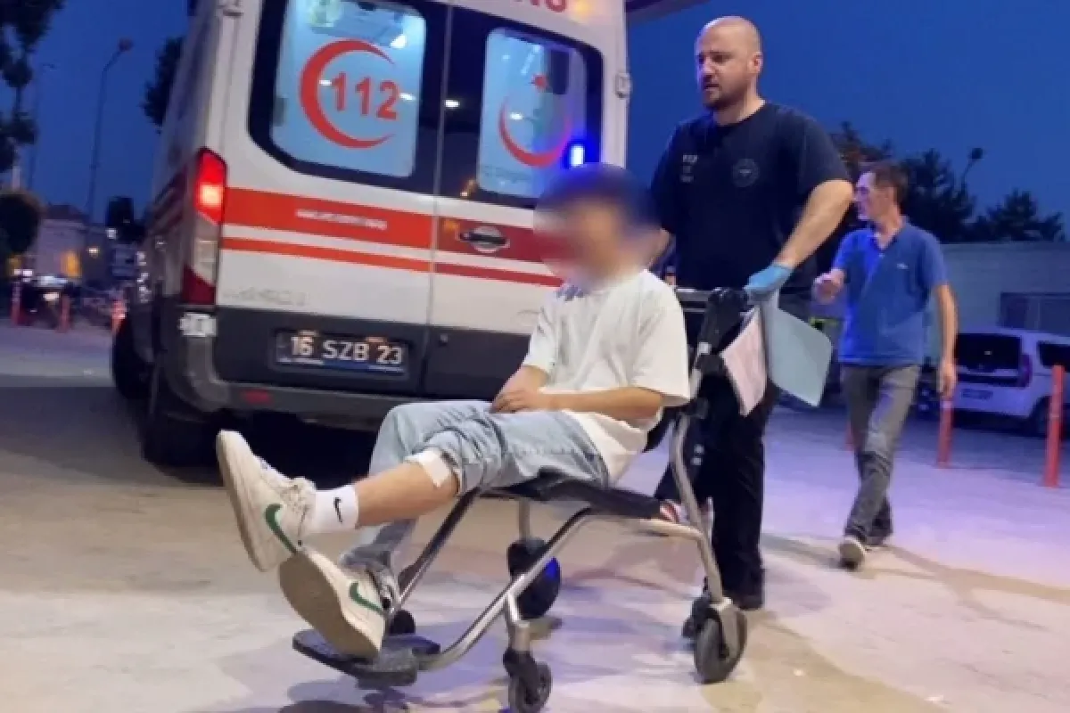 Bir anlık dikkatsizlik hastanelik etti!