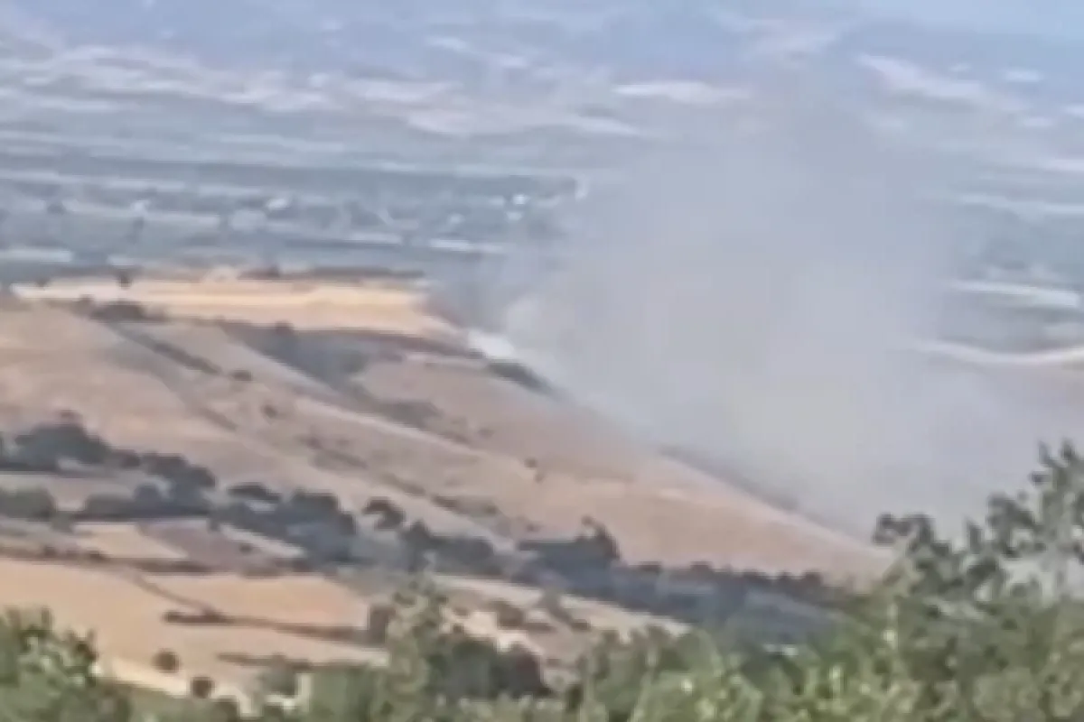 Tarlalık Alanda Yangın