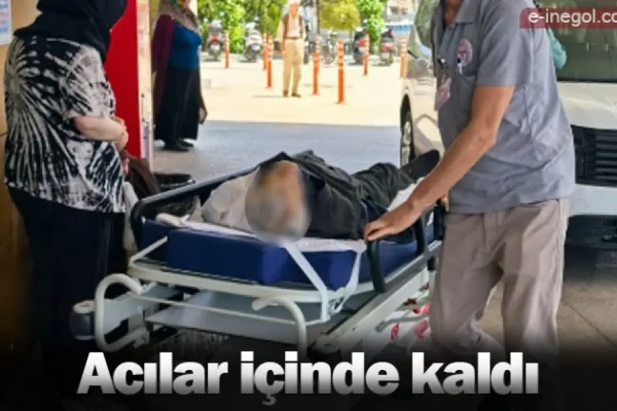 Acılar içinde kaldı