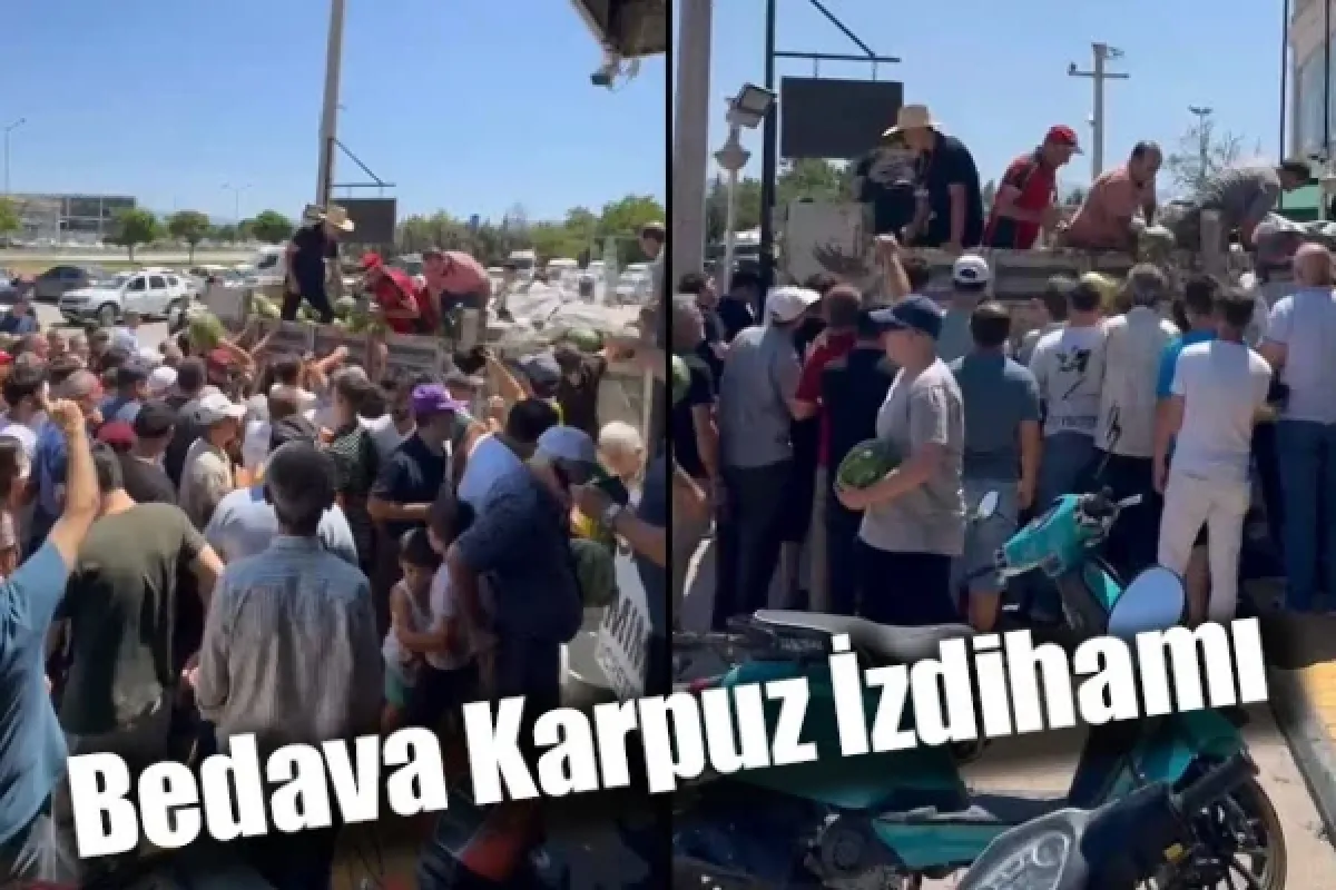 Bedava Karpuz İzdihamı