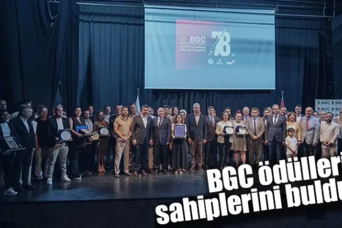 BGC ödülleri sahiplerini buldu