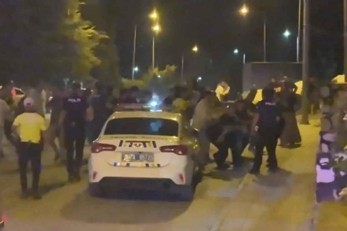 İnegöl'de gergin anlar!