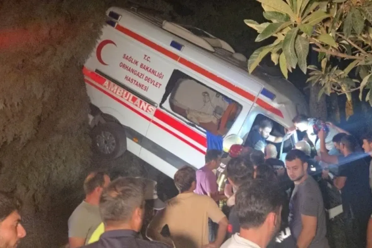 Bursa'da feci kaza!