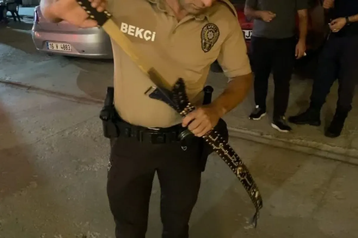İnegöl'de şoke eden olay! Devriye gezen bekçiler ...