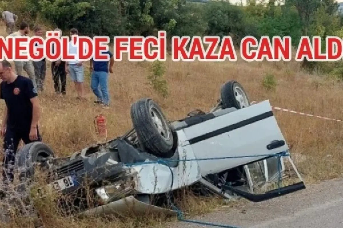 İnegöl'de feci kaza can aldı!