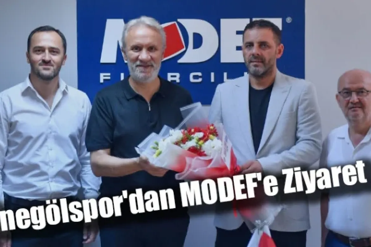 İnegölspor'dan MODEF'e Ziyaret