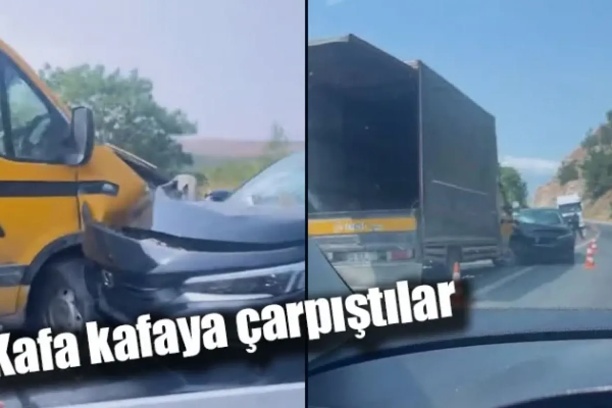 Kafa kafaya çarpıştılar