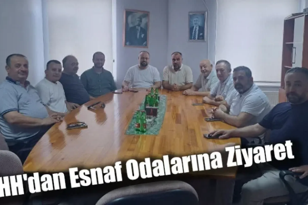 İHH'dan Esnaf Odalarına Ziyaret