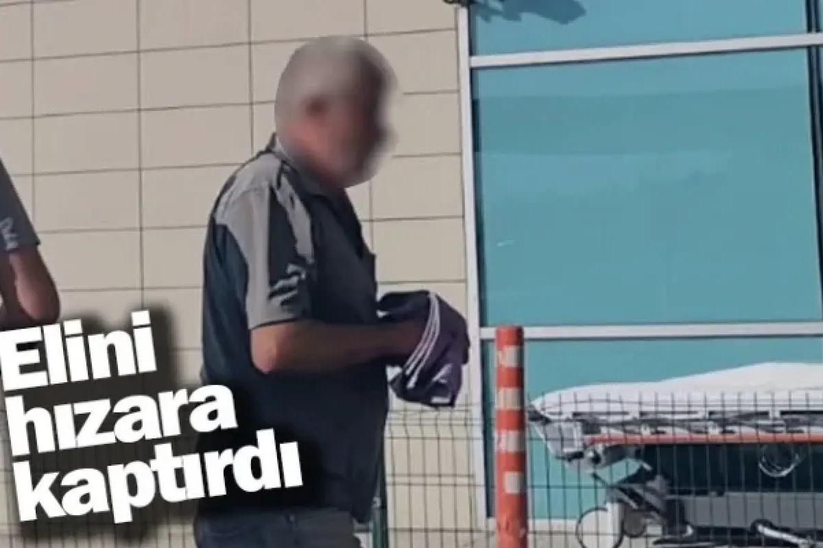 Elini Hızara Kaptırdı