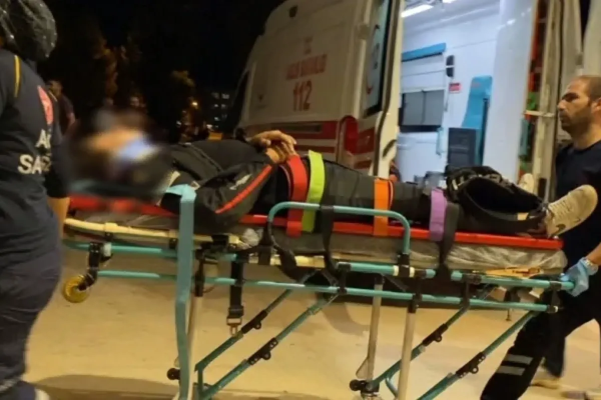 İnegöl'de motosikletler çarpıştı