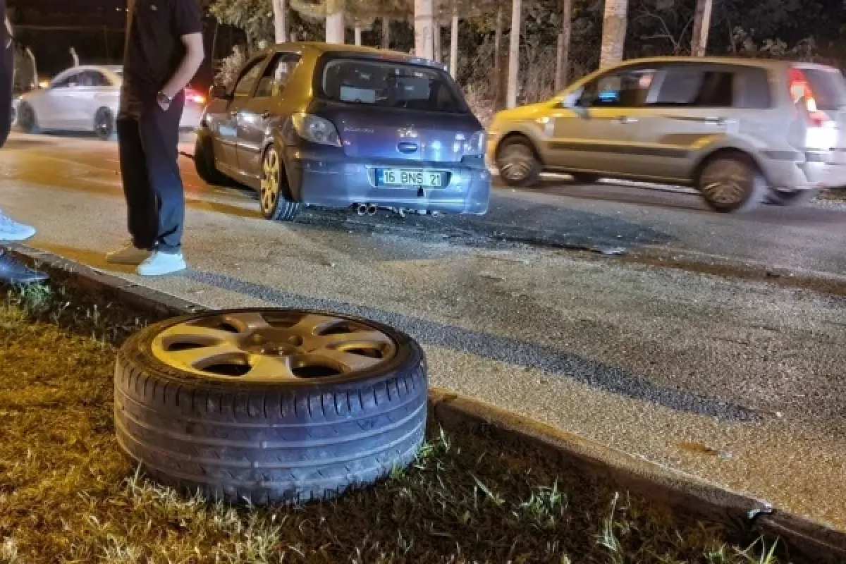 Çevre yolunda kaza!