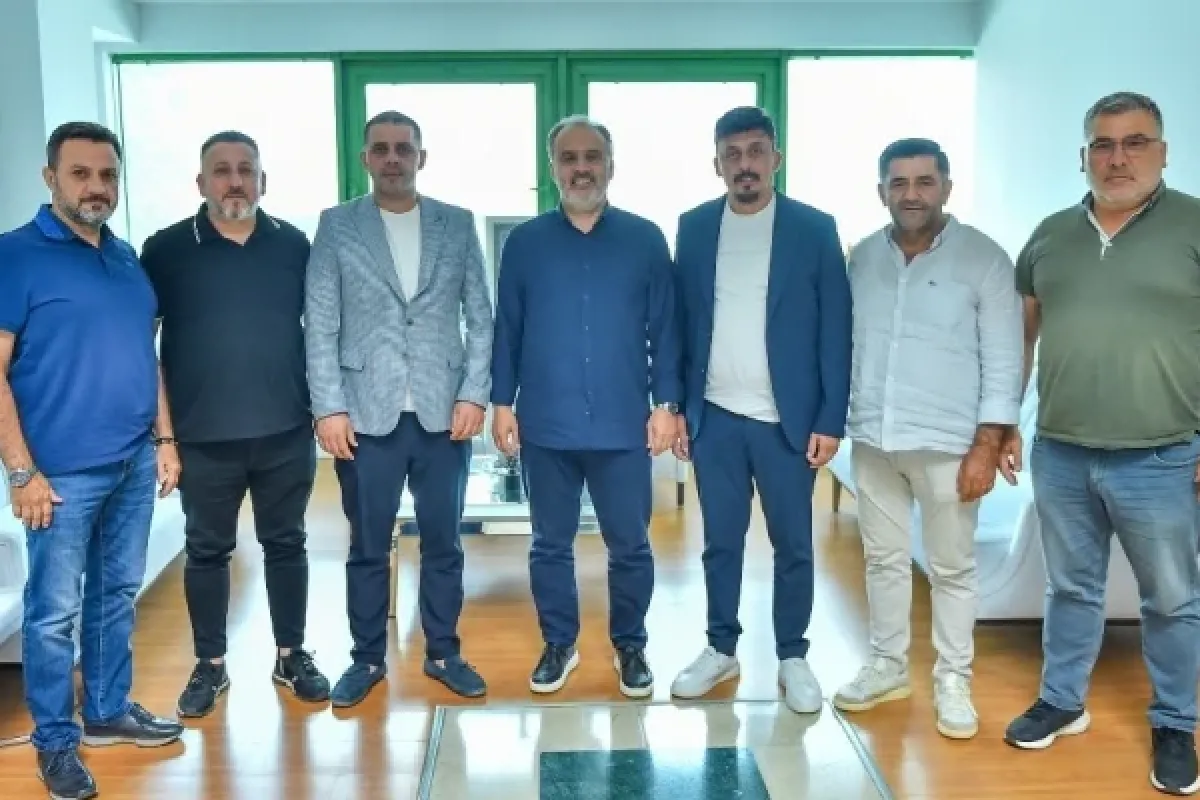 İnegölspor'dan Aktaş’a Ziyaret