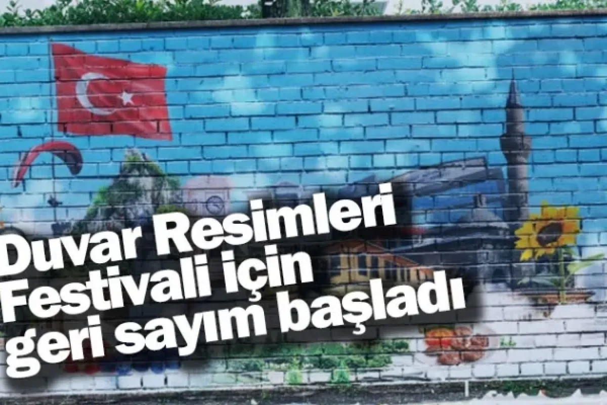 Duvar Resimleri Festivali için geri sayım başladı