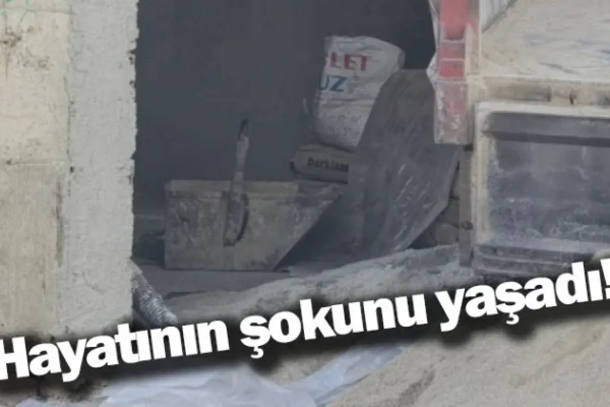 Hayatının şokunu yaşadı