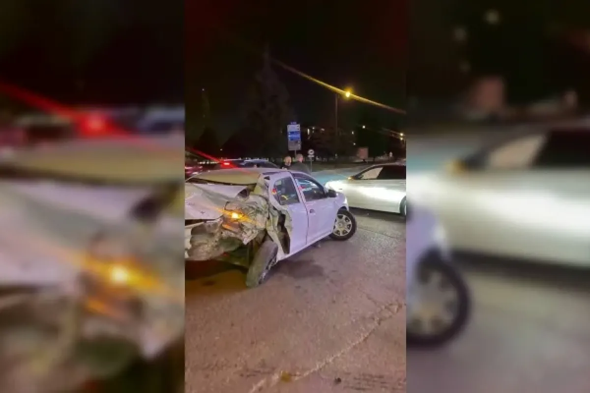 İnegöl'de zincirleme kaza
