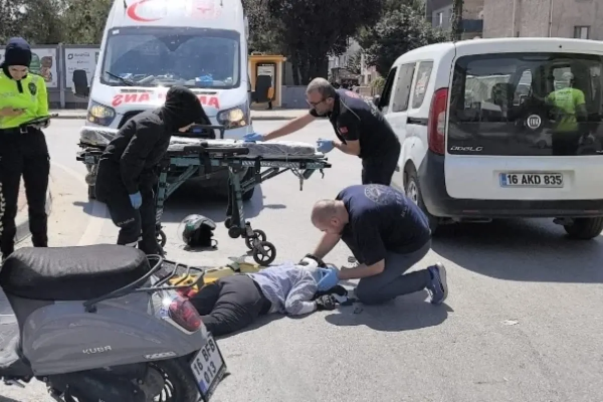 Kadın Sürücü Hastanelik Oldu!
