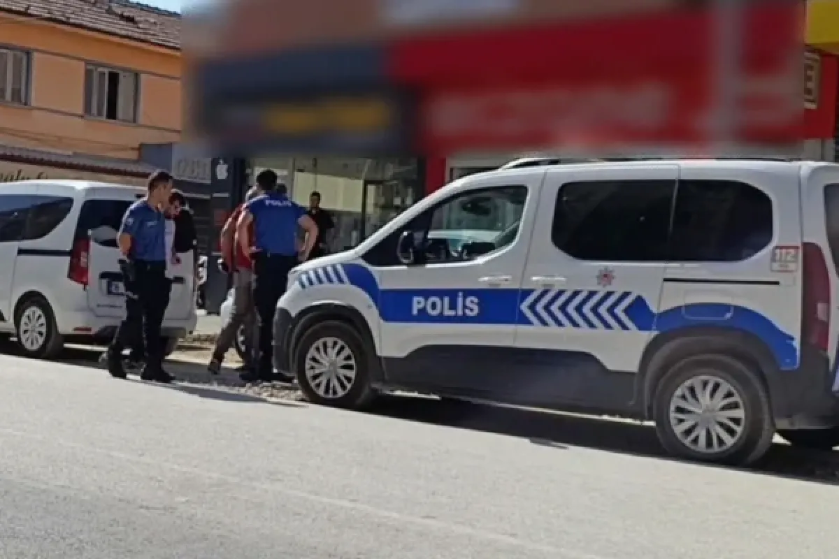 İşyerine sığındı!