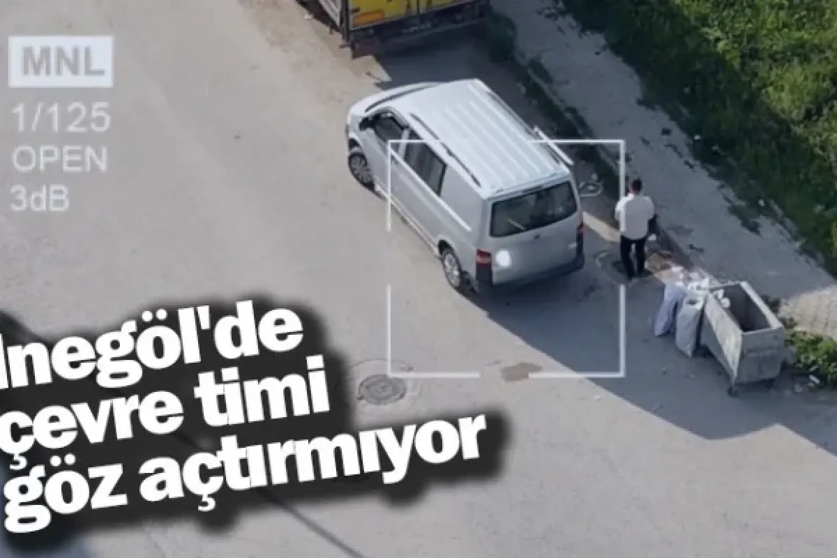 İnegöl'de çevre timi göz açtırmıyor