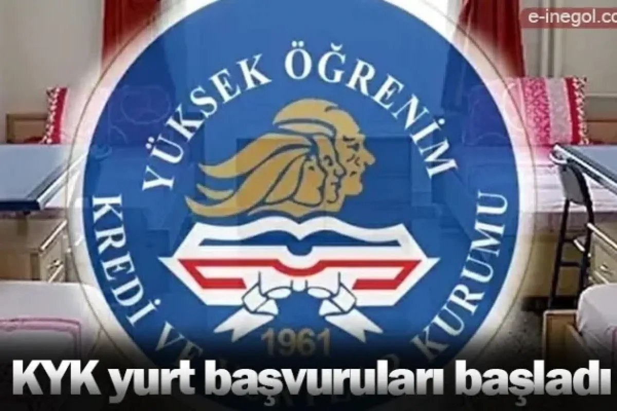 KYK yurt başvuruları başladı