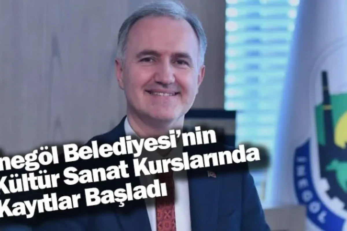 İnegöl Belediyesi’nin Kültür Sanat Kurslarında Kayıtlar Başladı
