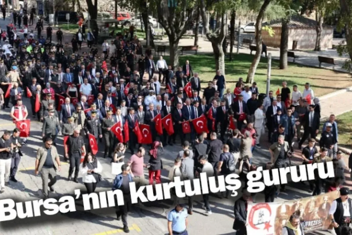 Bursa’nın kurtuluş gururu