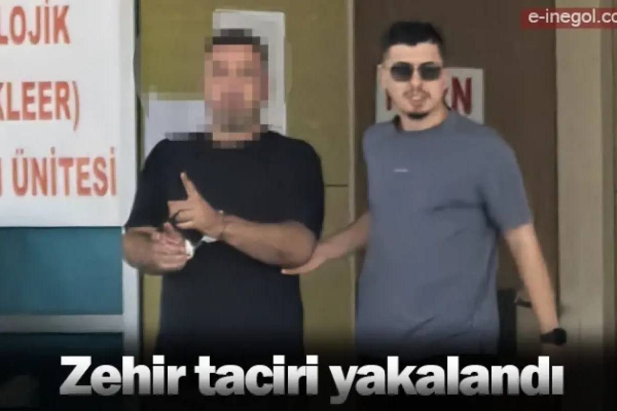 Zehir taciri yakaladı