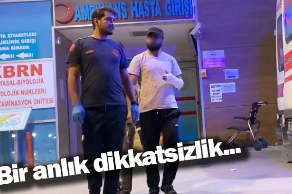 Bir anlık dikkatsizlik...