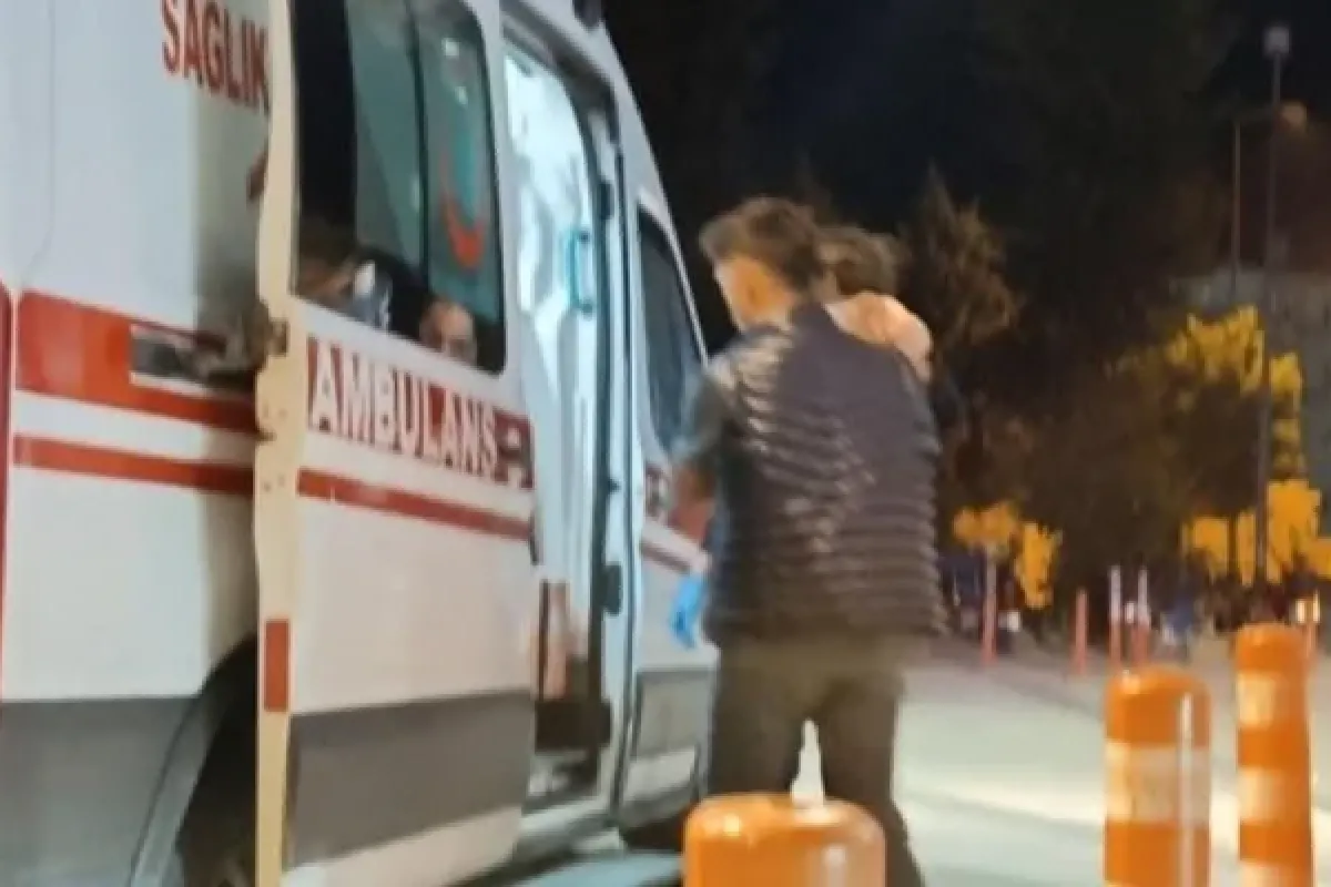 İnegöl'de 1 yaşındaki çocuk hastanelik oldu