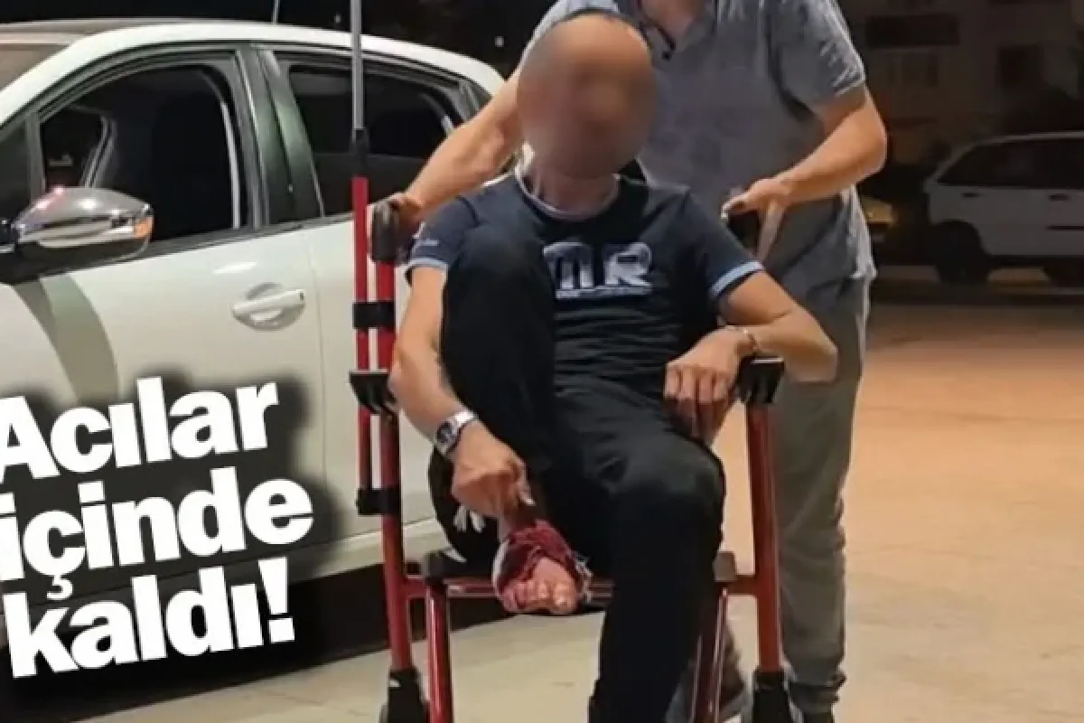 Acılar içinde kaldı!