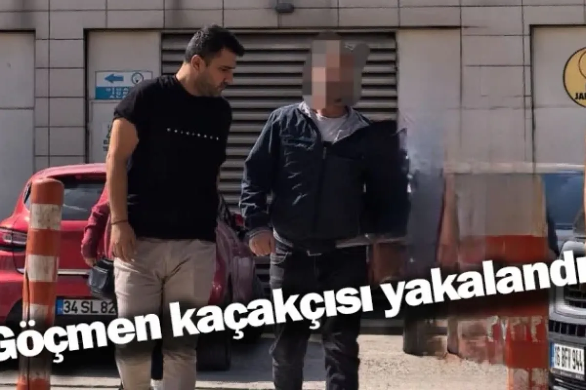 Göçmen kaçakçısı yakalandı