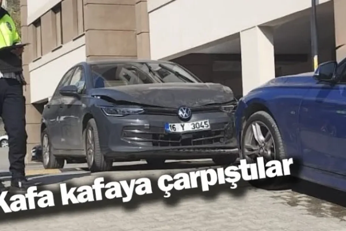 Kafa kafaya çarpıştılar