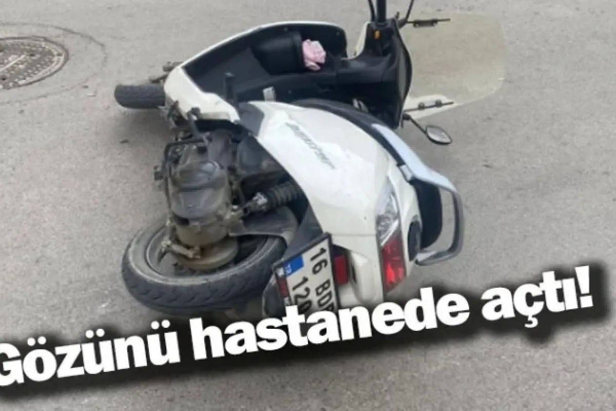 Gözünü hastanede açtı!