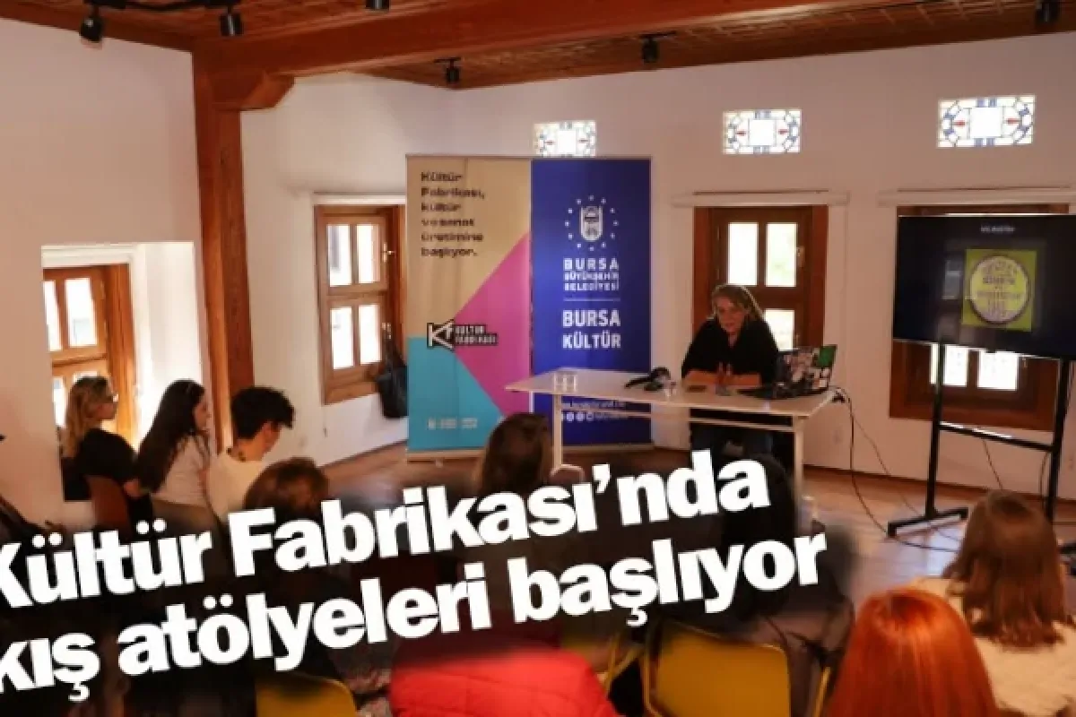 Kültür Fabrikası’nda kış atölyeleri başlıyor