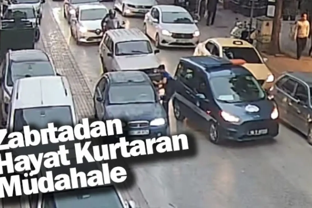 Zabıtadan Hayat Kurtaran Müdahale