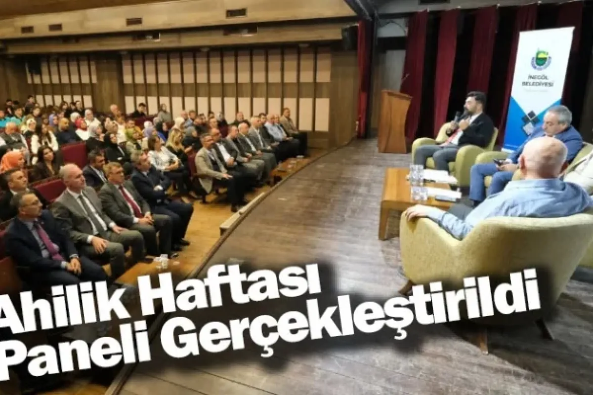 Ahilik Haftası Paneli Gerçekleştirildi