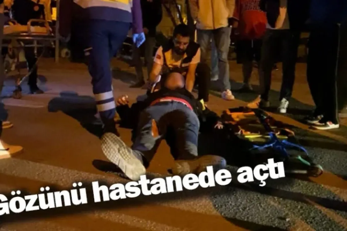 Gözünü hastanede açtı