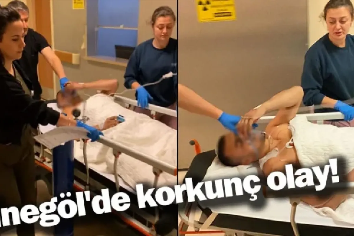 İnegöl'de korkunç olay!