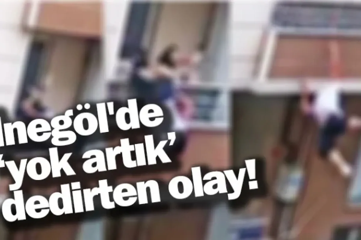 İnegöl'de 'yok artık' dedirten olay!