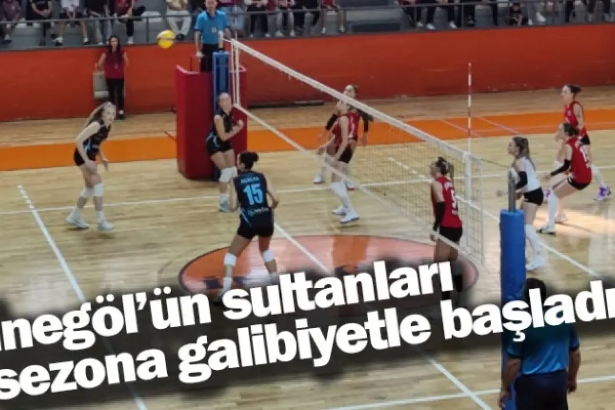 İnegöl'ün sultanları sezona galibiyetle başladı