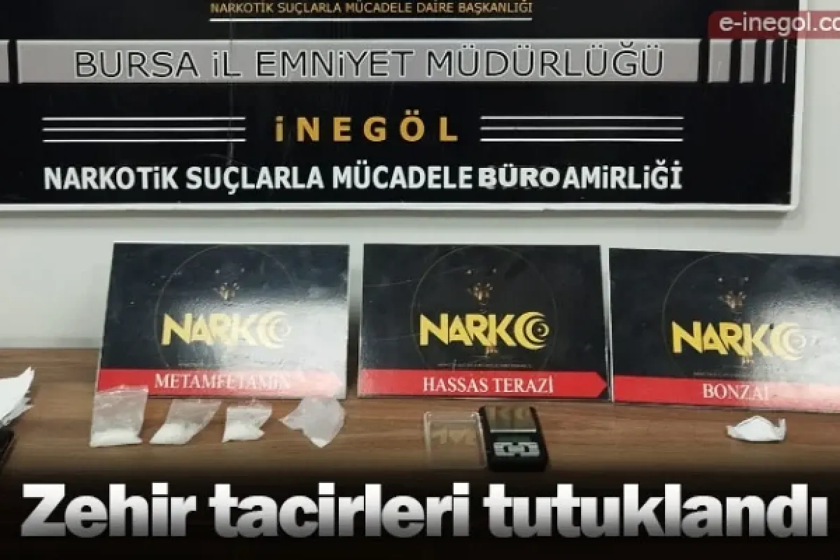 Zehir tacirleri tutuklandı