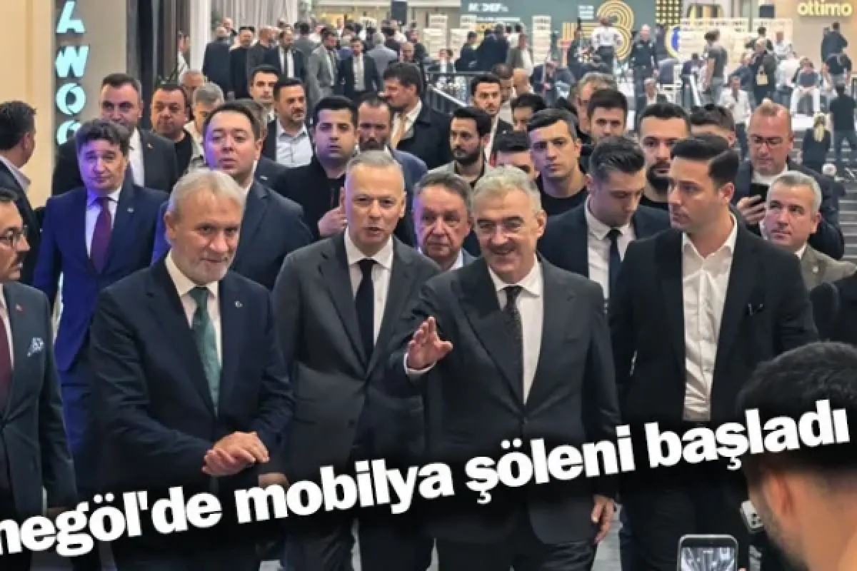 İnegöl'de mobilya şöleni başladı