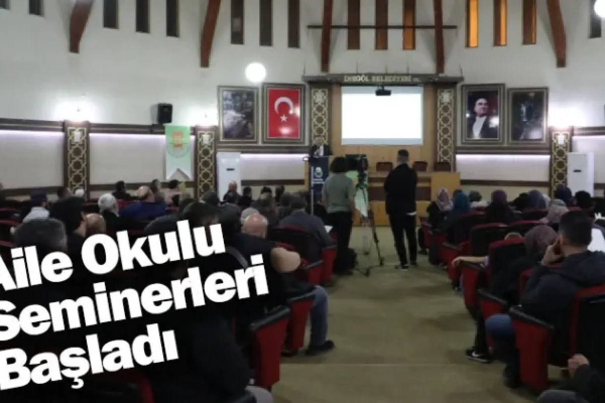 Aile Okulu Seminerleri Başladı