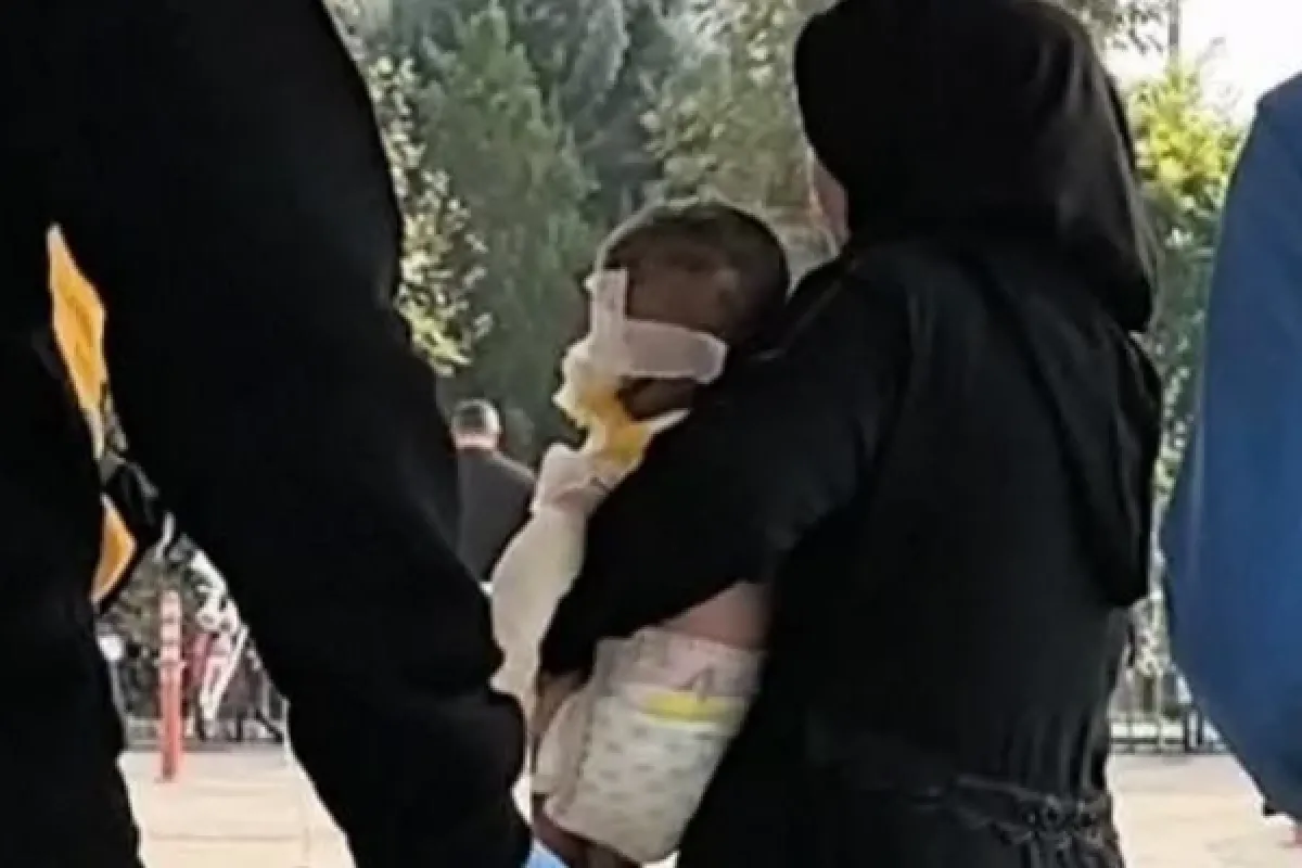 Hayatının şokunu yaşadı! 1,5 yaşındaki çocuk ...